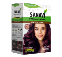 Краска для волос Sanavi Красное дерево