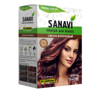 Краска для волос Sanavi Светло-Коричневая